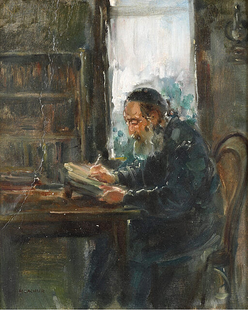 "Rabin" z cyklu "Getto" (1993)