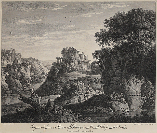 Pejzaż z antycznymi ruinami, 1751