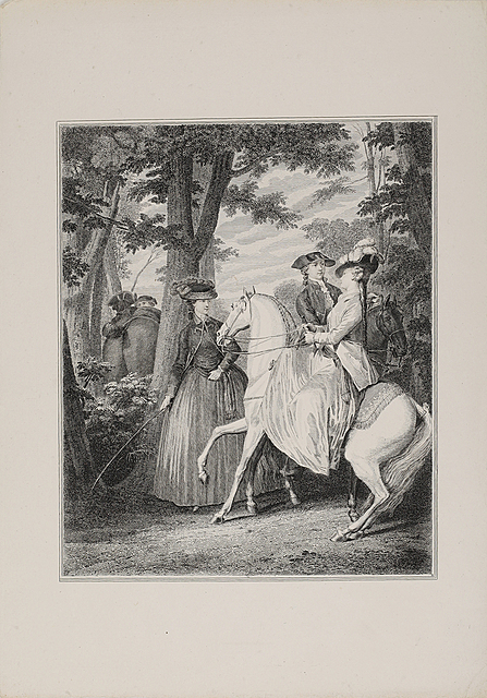 Spotkanie w Lasku Bulońskim, 1776