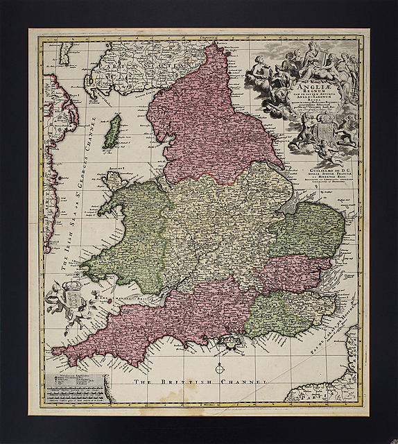 [Anglia] Nicolaas VISSCHER II (1649-1702)