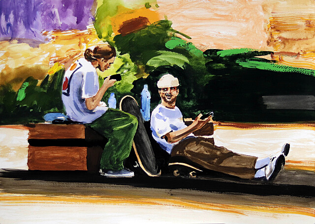 Jungen i Fifi - spot na placu Grzybowskim, 2023