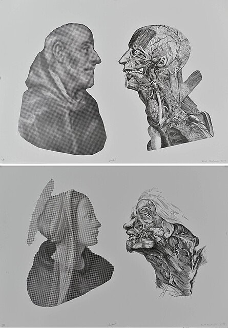 dyptyk z serii Lustro, 2024