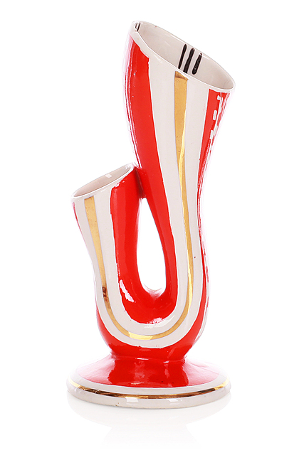 Wazon, wzór "WW", Wytwórnia Wyrobów Ceramicznych "Steatyt" w Katowicach