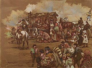 Targ na Placu Bernardyńskim we Lwowie 