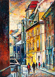 bez tytułu (Spacerując uliczkami starego miasta), 2024