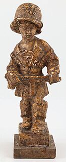 MAŁY POWSTANIEC, proj 1946, odlew ok. 1960