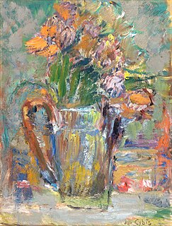 Kwiaty w cynowym dzbanuszku, 1949