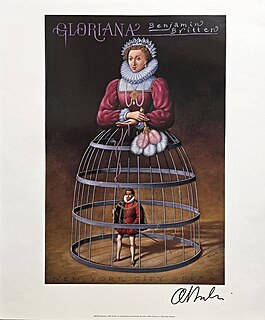 Proj. 'Gloriana', Benjamin Britten, sygnowany