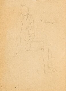 Akt kobiety siedzącej