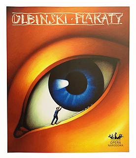 Katalog wystawy, OLBIŃKI PLAKATY, (sygn. przez artystę) 2016