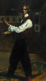 Autoportret z paletą, 1899 r.