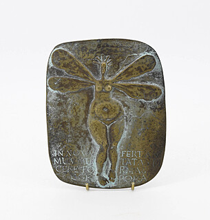 Moja Muza - plakieta płaskorzeźbiona