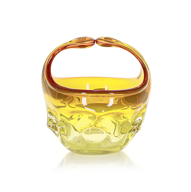 Koszyk dekoracyjny, Huta Szkła "Tarnowiec"