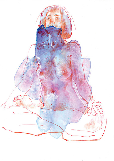 Nude sketching 62, 2026