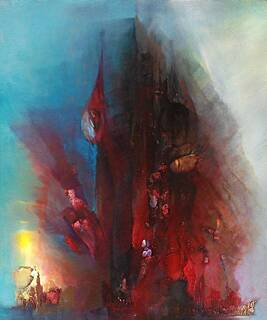 Katedra The red Foreland II z cyklu Katedra, 2018