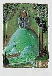 Ilustracja z książki "Gold für König Otakar"