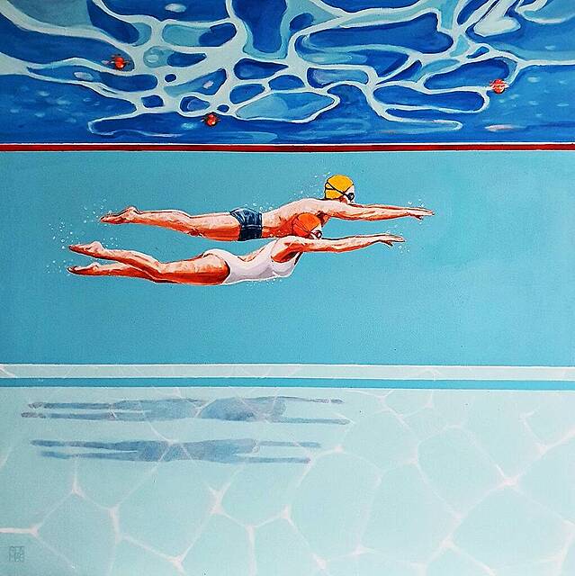 Galaxy of blue II, 2026