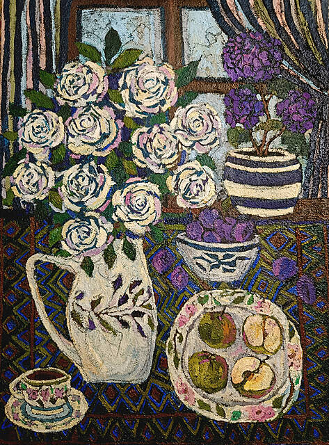 Róże przy oknie, 2026