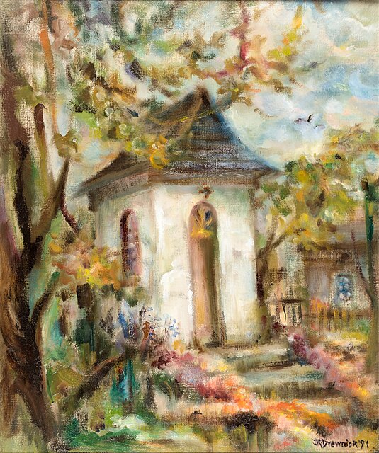 Kapliczka przydrożna, 1991