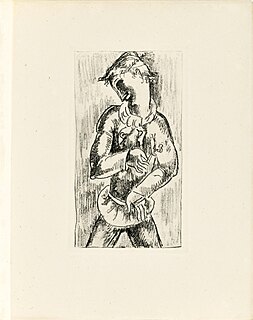 Młodzieniec z kwiatkiem