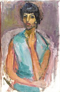 Portret kobiety w turkusowej sukience