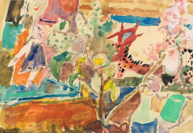 Pejzaż abstrakcyjny, 1965