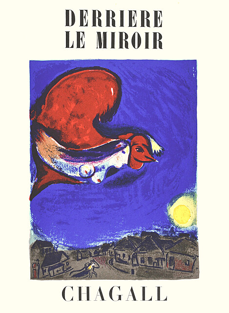Okładka albumu ''Derrière le Miroir” Chagall, 1950