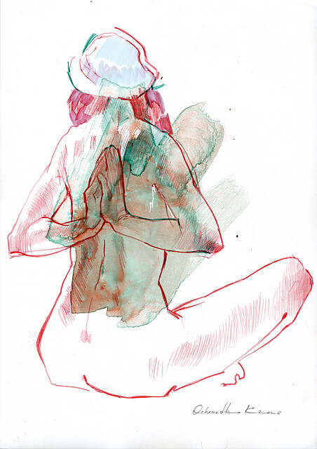 Nude sketching 85, 2025