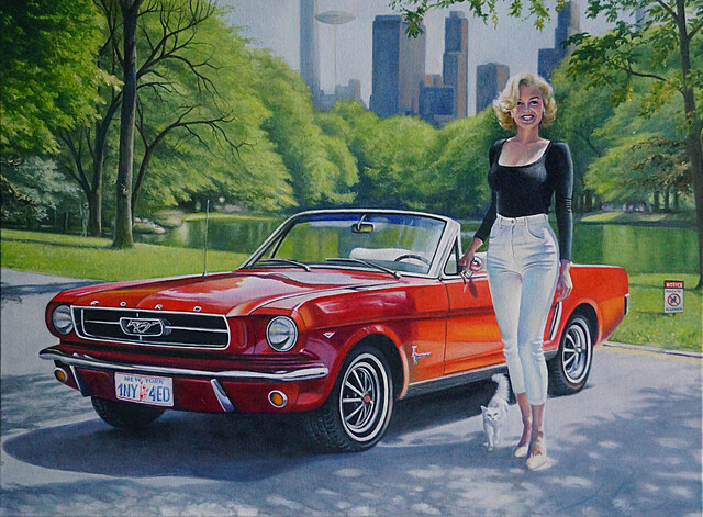 Ford Mustang Czerwony, 2026