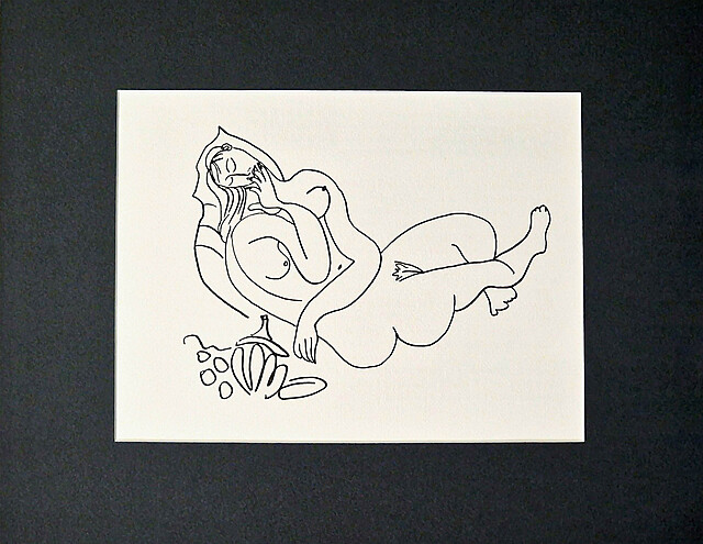 z cyklu „Le Déjeuner sur l’herbe” ( Obiady na trawie), Wariacje na temat „Śniadanie na trawie” E. Maneta, 1962