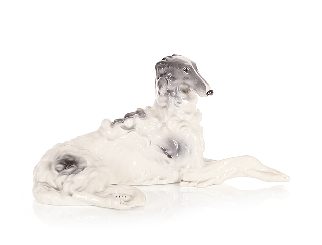 Figurka "Chart", Wytwórnia Wyrobów Ceramicznych „Steatyt”, lata 50.