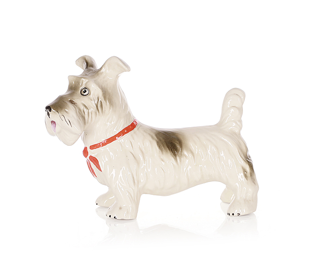 Figurka "Terier szkocki", Wytwórnia Wyrobów Ceramicznych „Steatyt”