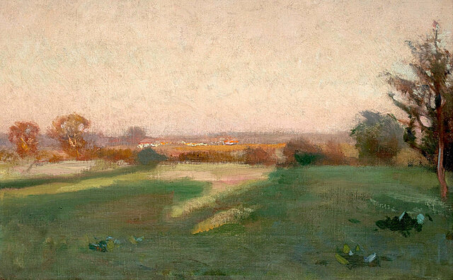 Pejzaż z Podola [Krajobraz podolski], około 1905