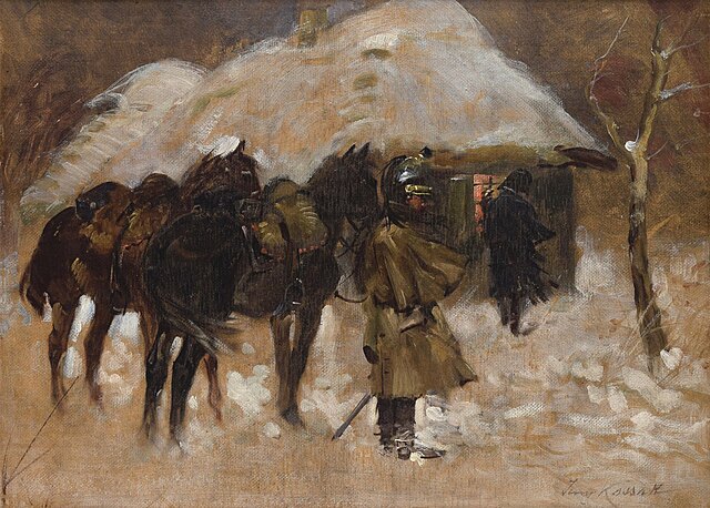 Kirasjerzy przed chatą