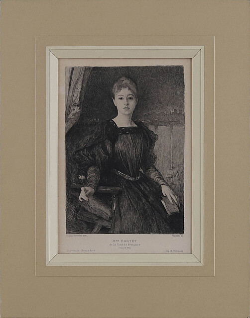 Portret Madame Bartet, 1894