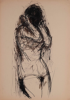 Akt kobiecy, lata 50-te XX w.