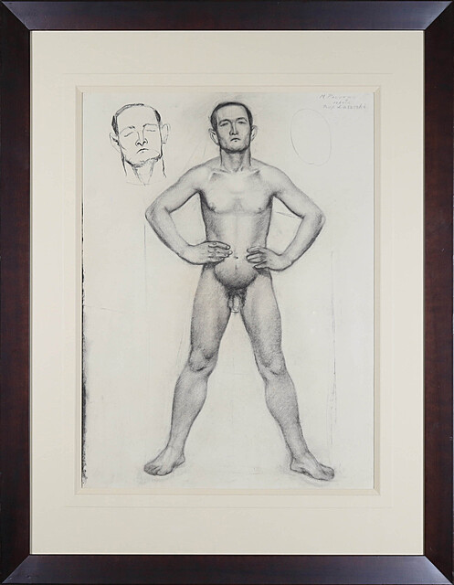 Studium aktu męskiego