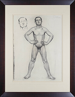 Studium aktu męskiego