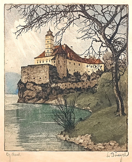 Zamek Schönbühel nad Renem