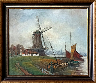 Stary młyn w Niederrhein