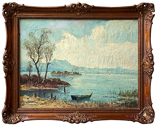 Widok jeziora Chiemsee