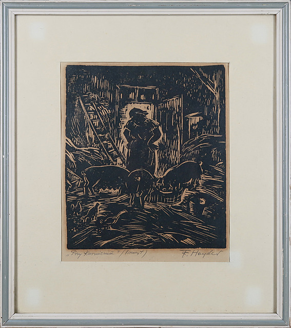 Przy karmieniu, 1949