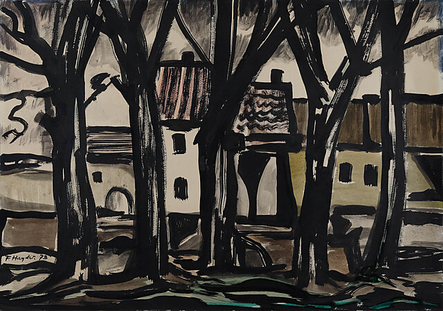 Domy za drzewami, 1973