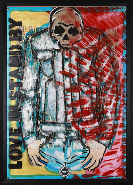 Love in Stand by, rysunek Covid, 2021