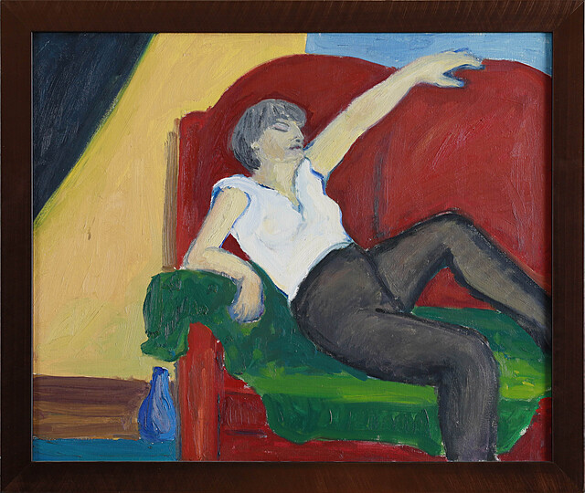 Siedząca kobieta, 1998