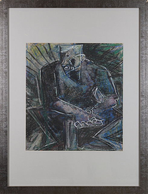 Portret brata-malarza Jerzego Mierzejewskiego, 1980