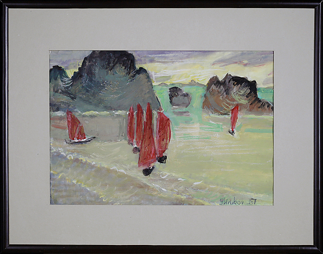 Czerwone żagle, 1957