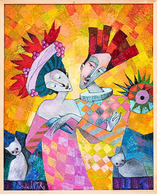 A dwa kotki patrzą, 2026