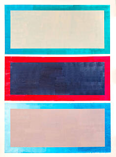 Trzy prostokąty (Three rectangles), 2024