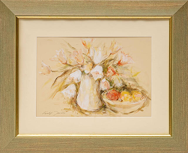 Bukiet tulipanów z owocami, 2015